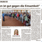 Artikel &uuml;ber den CHor 65+ im Bunten Haus